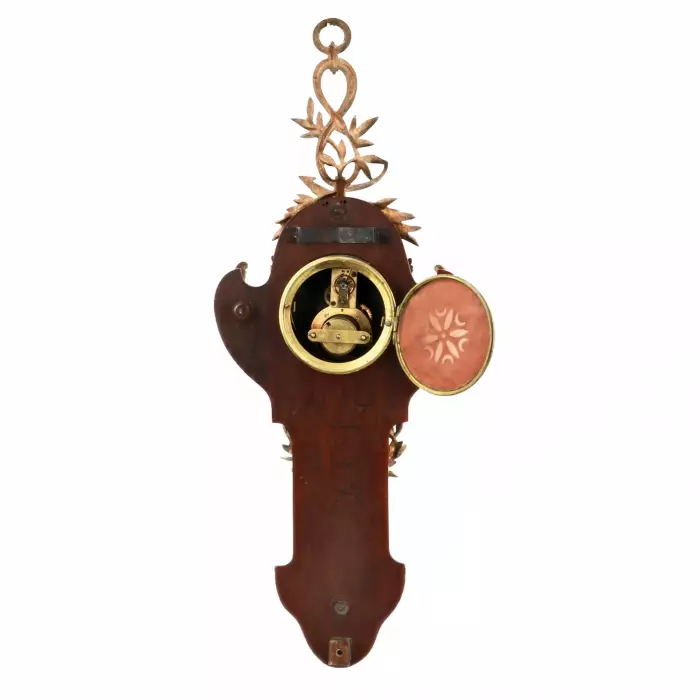 Thermometer clock .