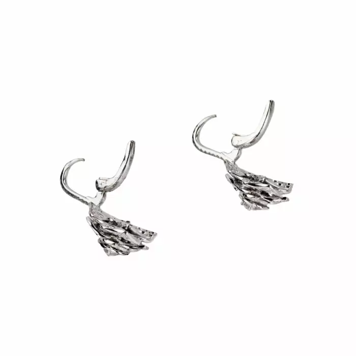 Gold earrings with diamonds, model Piage. 