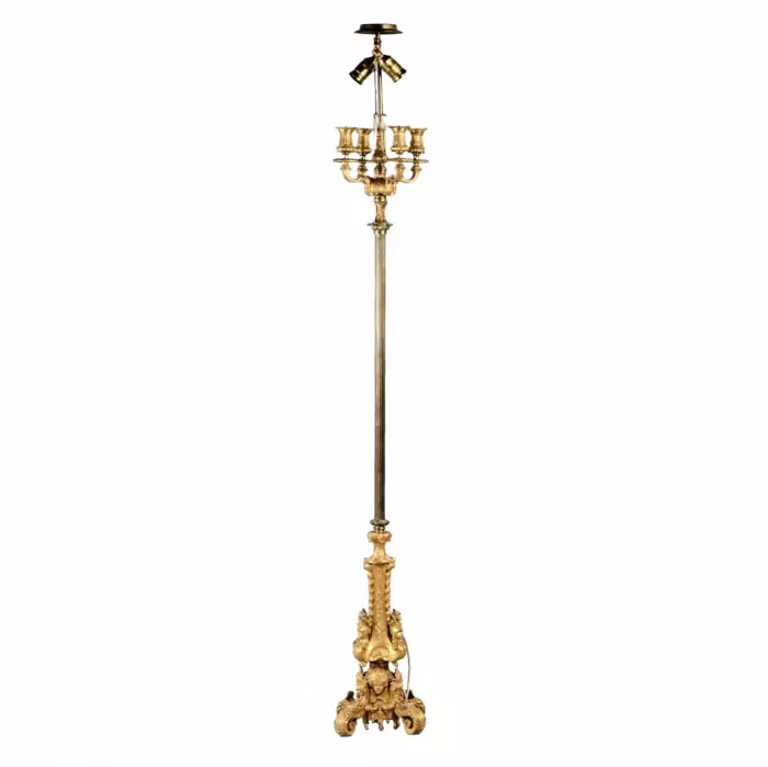 Floor lamp Louis XVI style. 
