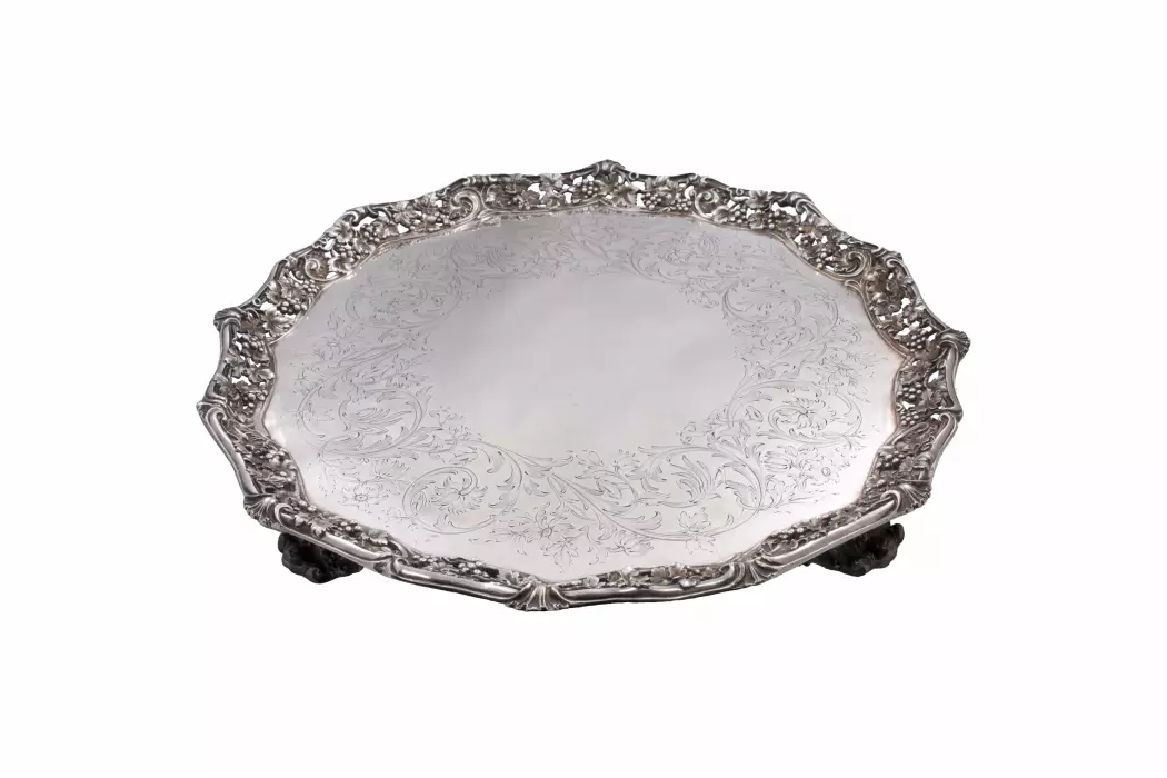 Серебряный сервиз из 6 предметов. Лондон , W.H. и John S. 1837-1851 гг.