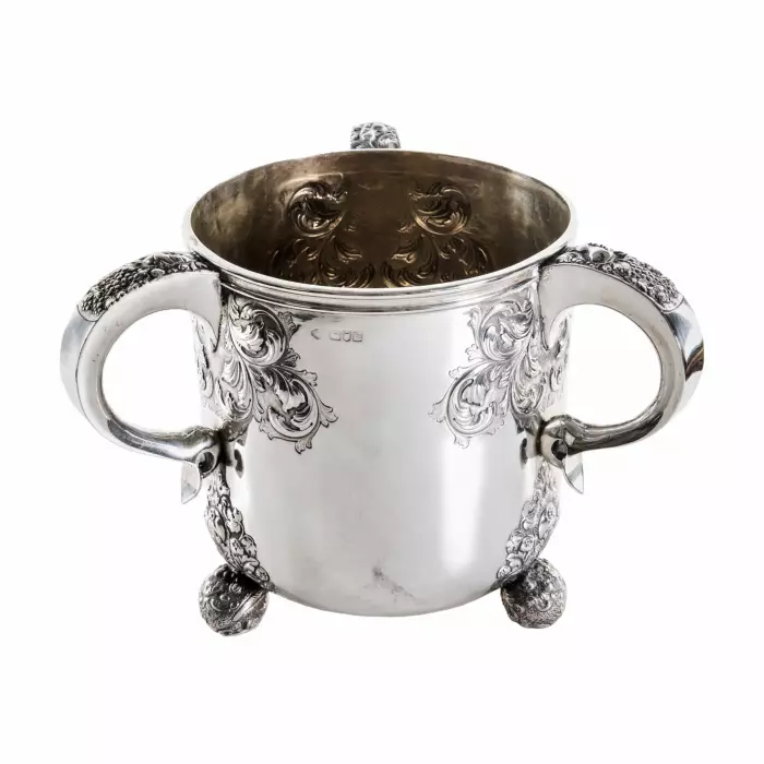 Seau à champagne en argent. Carrington & Co - John Bodman Carrington, Londres 1897 