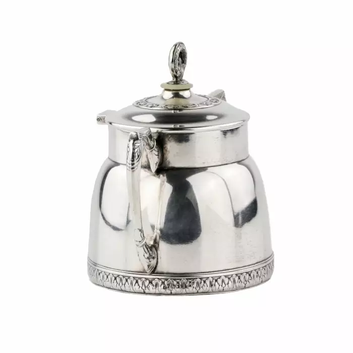 Service à the et cafe en argent russe. 2e Artel de Moscou. 1908-1917. 