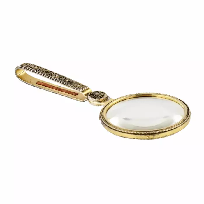 Vintage magnifier. 