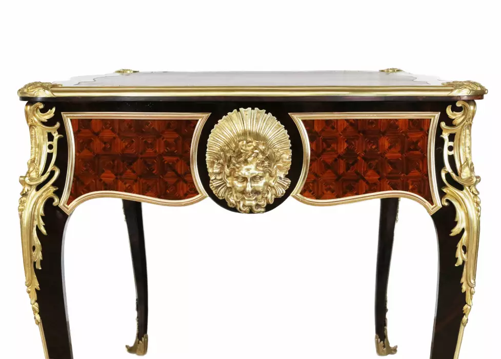 LOUIS XV STYLE WRITING DESK FRANCE, SECOND HALF OF THE 19TH CENTURY