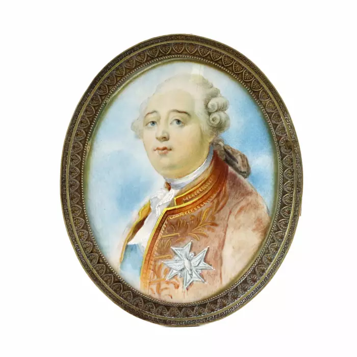 Louis XVI miniature. 
