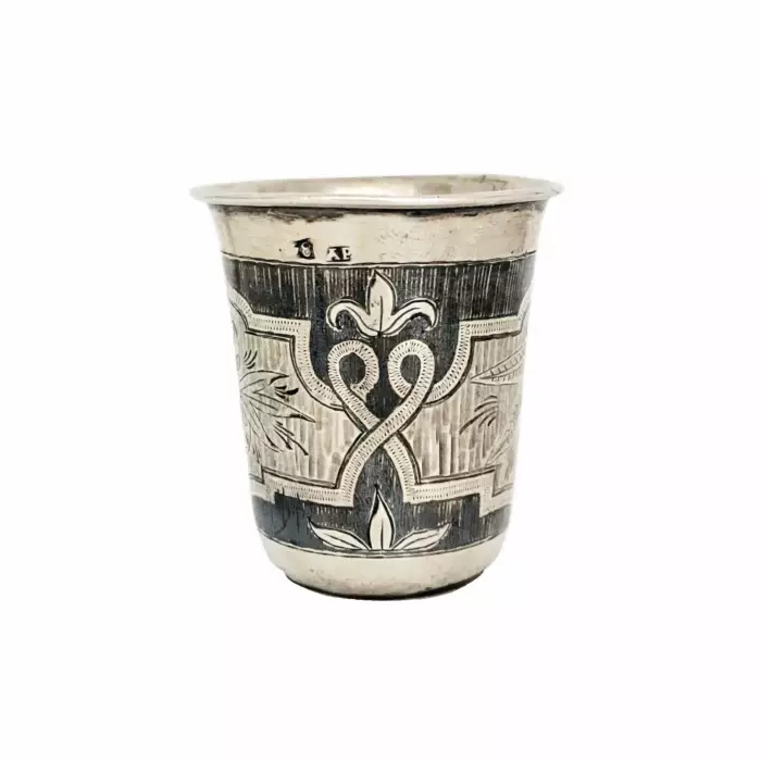 Russian silver cup 1869. 