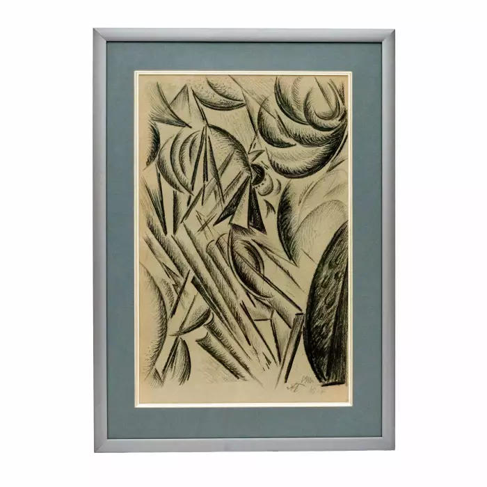 Alexandre Constantinovitch Bogomazov. Composition abstraite. 1916 