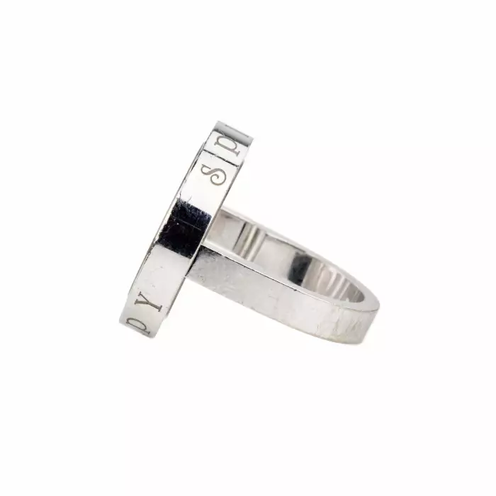 Bague Сhopard en or blanc et diamants. 