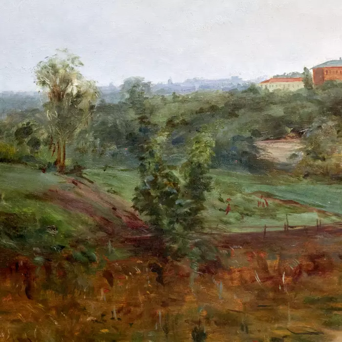 Paysage Route de la laure de Pochaev 