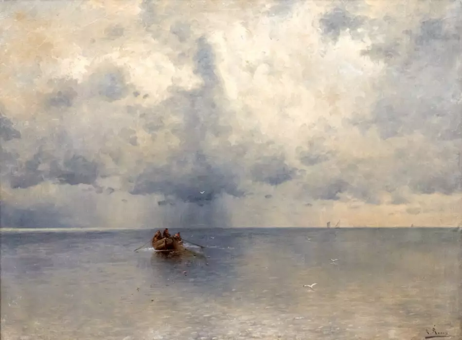 Carl Rosen. Landscape of the Baltic Sea. Early 20th century