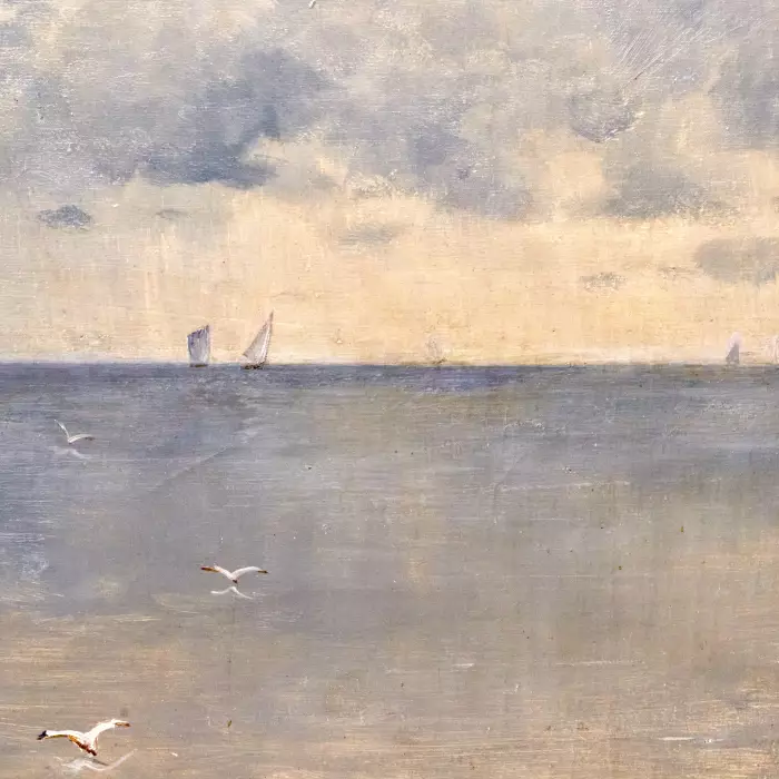 Carl Rosen. Landscape of the Baltic Sea. Early 20th century