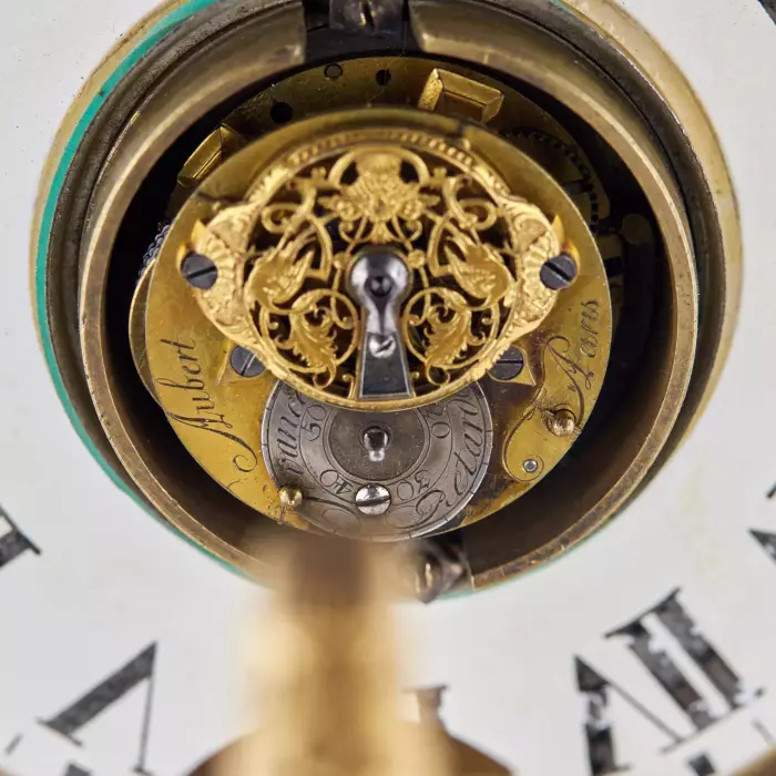 Pendule de table unique d`epoque Louis XVI. Paris. Jean-Jacques Aubert 1780 