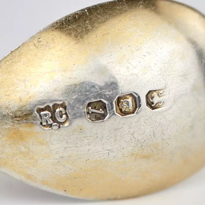 Moutarde argentee en forme de grenouille. TIFFANY & CO. 