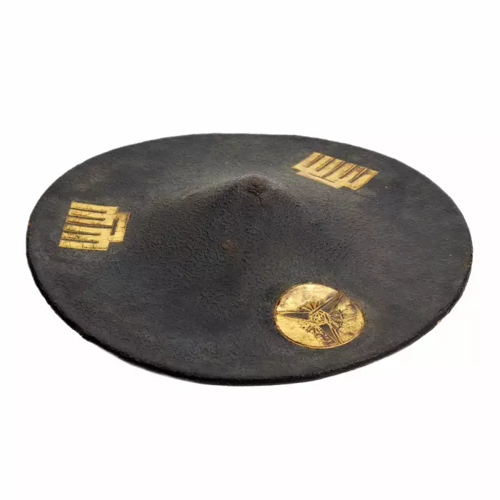 ICHIMONJI JINGASA. CHAPEAU DE SAMOURAÏ. JAPON, ÉPOQUE EDO, 1603–1867