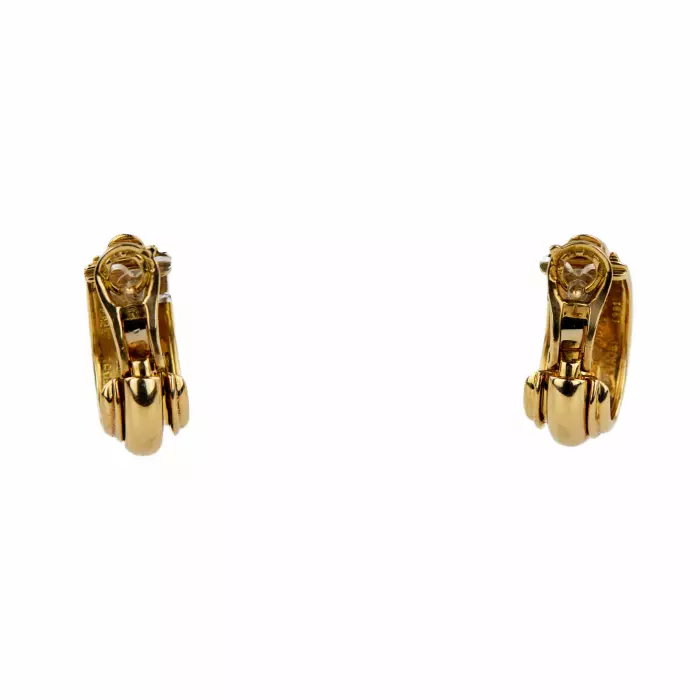 PIAGET POSSESSION DIAMOND EARRINGS IN WHITE GOLD. 20TH CENTURY