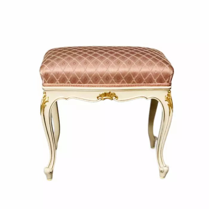 Taburete rococo style