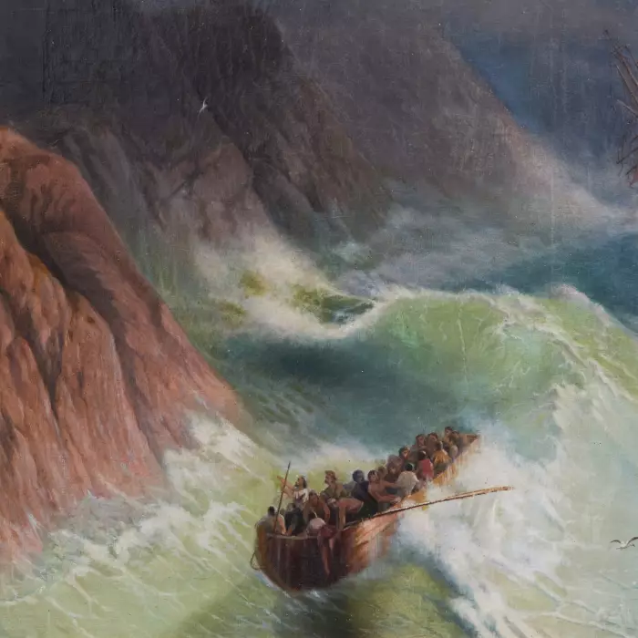 Image Mer dechaînee. Le tournant des 19e - 20e siècles. 