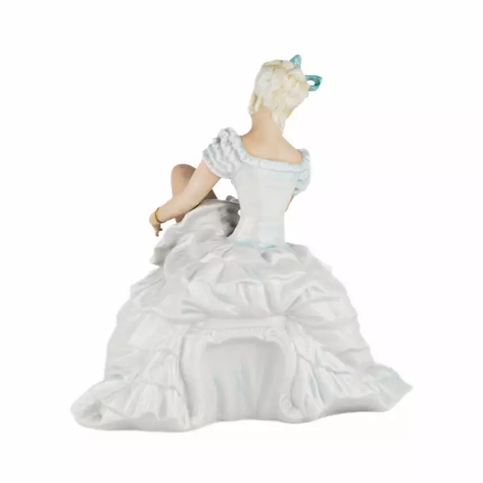 Statuette en porcelaine. Ballerine. Unterweissbach.Allemagne. 1950-1960 