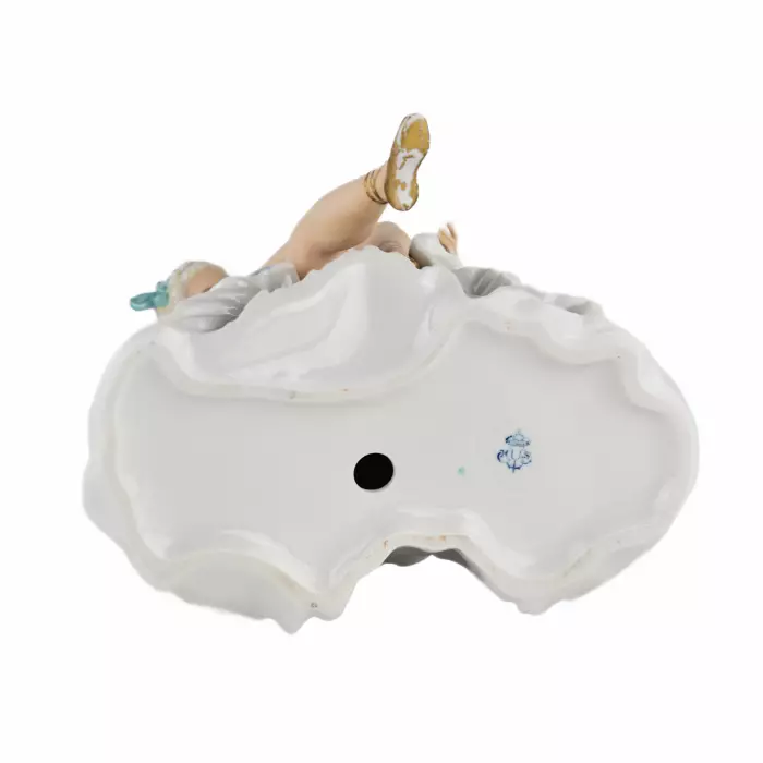 Statuette en porcelaine. Ballerine. Unterweissbach.Allemagne. 1950-1960 