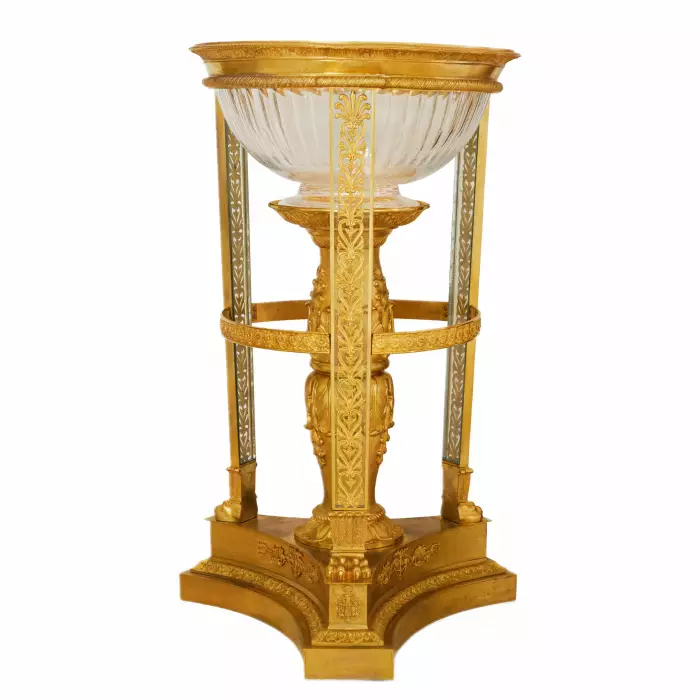 PAIR OF MONUMENTAL FLOOR JARDINIERES IN THE NAPOLEON III STYLE FRANCE, TURN OF THE 19TH–20TH CENTURY
