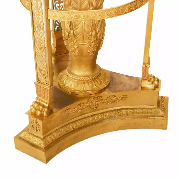 PAIR OF MONUMENTAL FLOOR JARDINIERES IN THE NAPOLEON III STYLE FRANCE, TURN OF THE 19TH–20TH CENTURY
