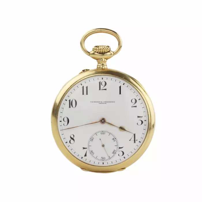 Montre de poche en or de la celèbre societe Vacheron & Constantin. Debut du 20ème siècle. 