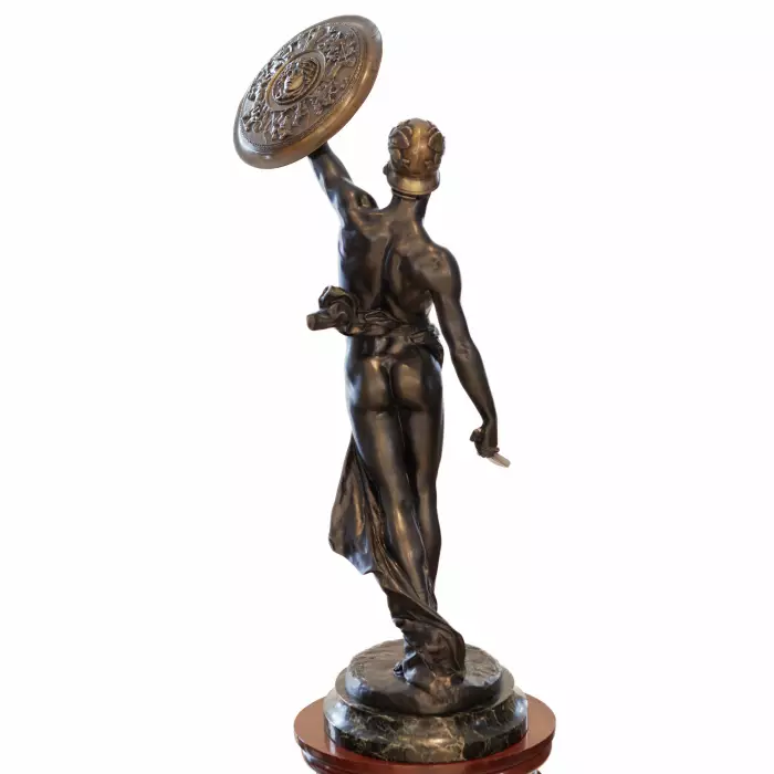 Sculpture en bronze Gladiateur. Paul-Philippe (1870-1930). France. Le tournant du 19e-20e siècle. 