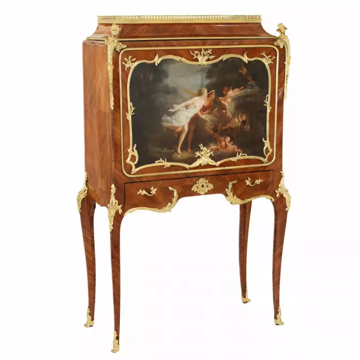 An excellent secretary. Paris. PAUL SORMANI. 19th century.