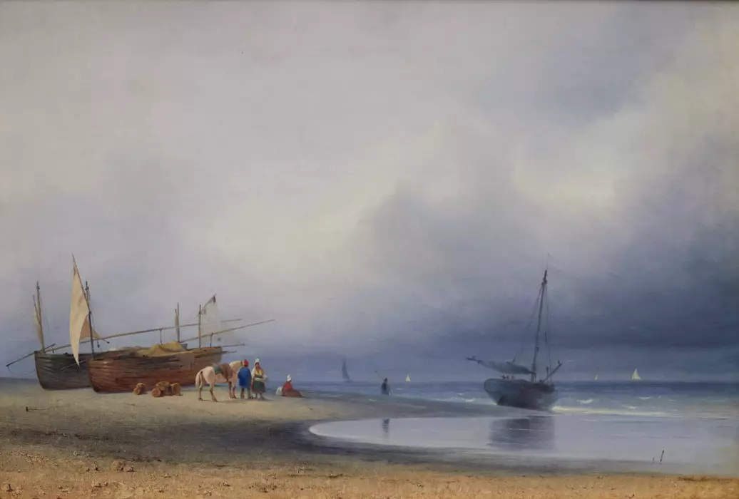 МОРСКОЙ ПЕЙЗАЖ. ГРАФ АЛЕКСЕЙ МОРДВИНОВ (1794–1868). 1849 ГОД