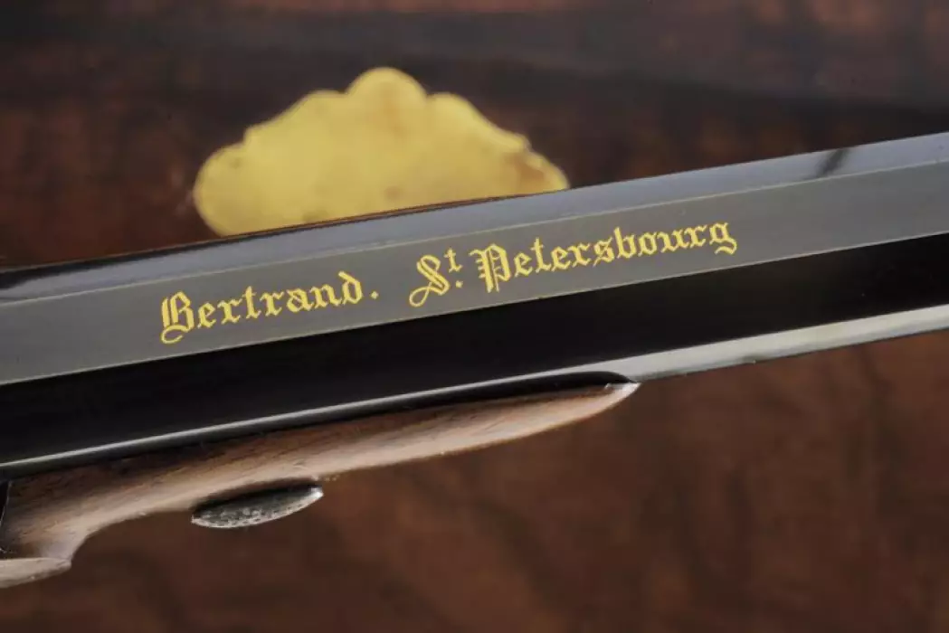 A pair of dueling pistols from the court gunsmith of Nicholas I - Bertrand. Saint Petersburg. Mid-19th century. 