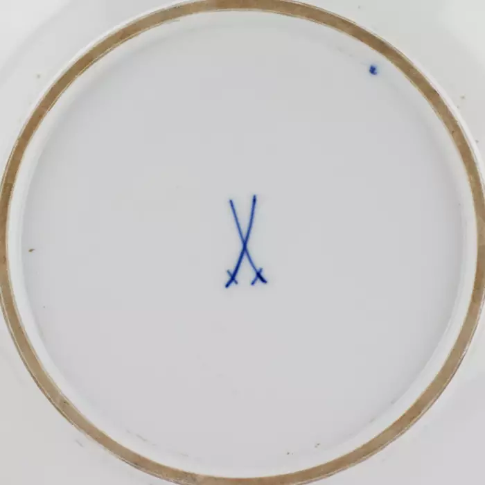 Plat décoratif Meissen 