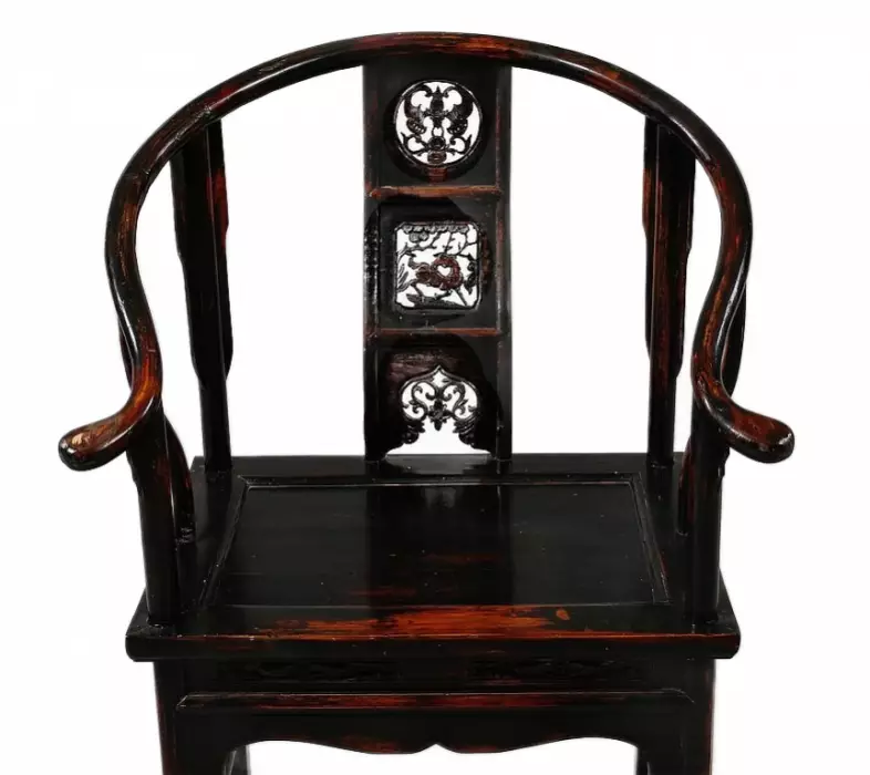 Chaise Huanghuali, dynastie Qing, 19e siècle 