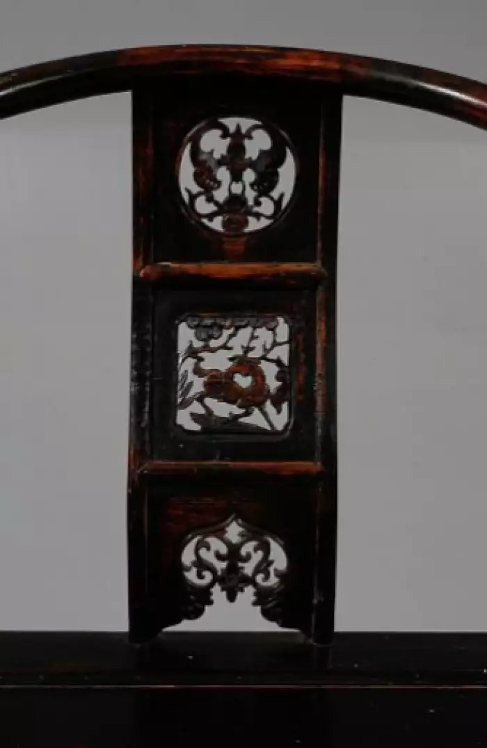 Chaise Huanghuali, dynastie Qing, 19e siècle 