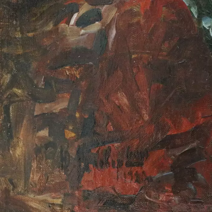 Julius  Klever Fils de trèfle. Nature morte de chrysanthèmes. 1920 