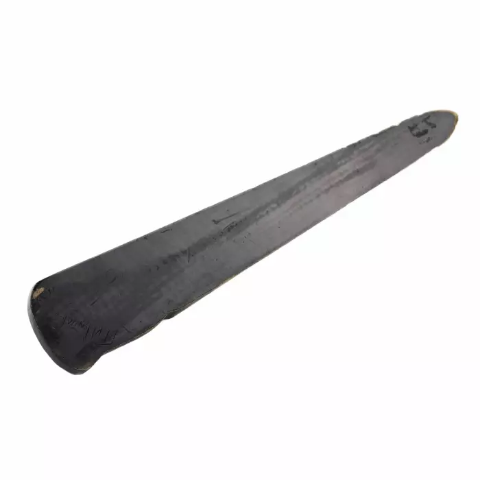 LARGE CARVED WOODEN LETTER OPENER «VOEVODA». P.I. SOMOV. 1918