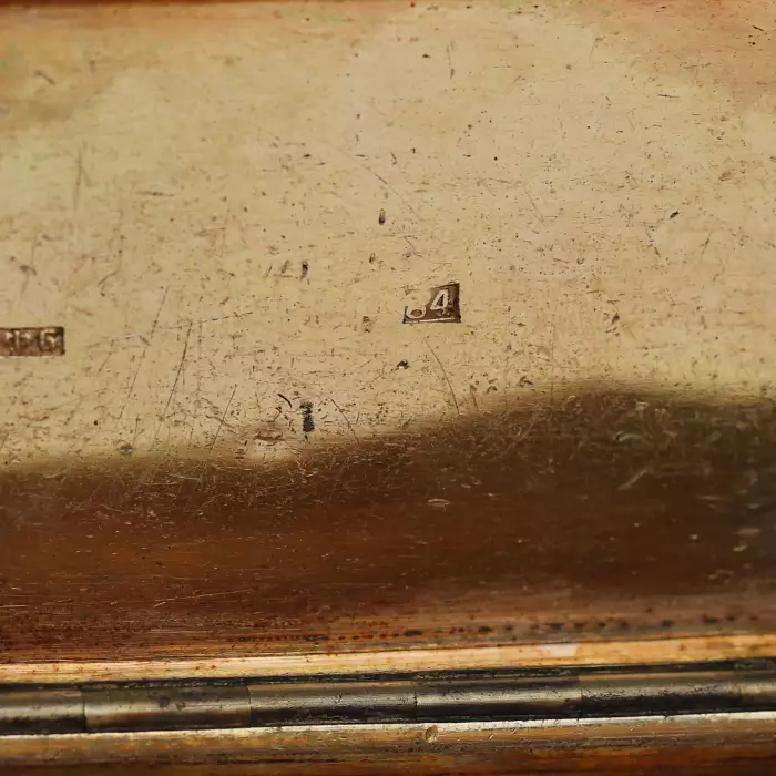 RUSSIAN SILVER AND NIELLO SNUFFBOX. MOSCOW, FIRST HALF OF THE 19TH CENTURY