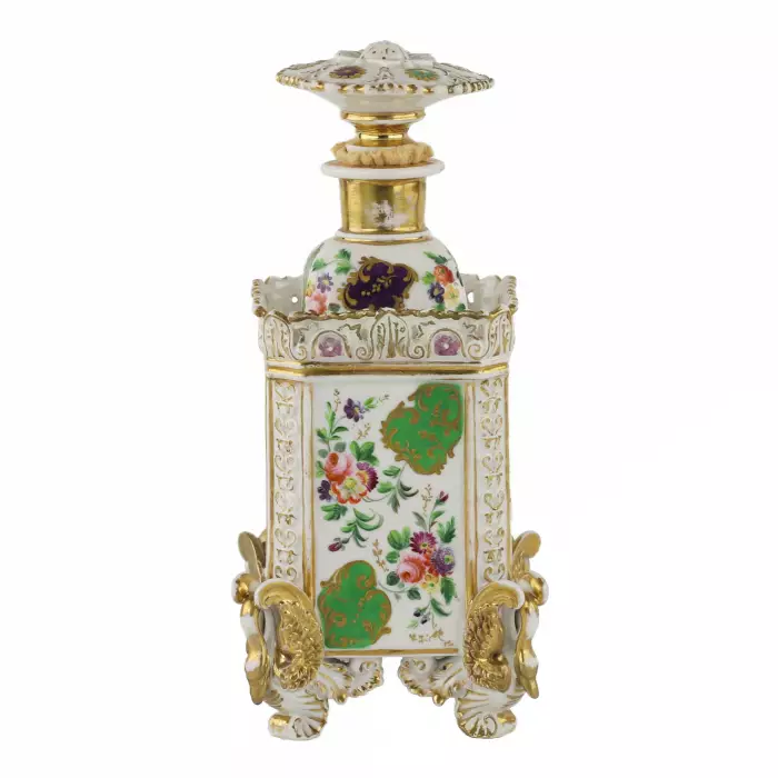 JACOB PETIT PERFUME FLACON FRANCE, MID-19TH CENTURY