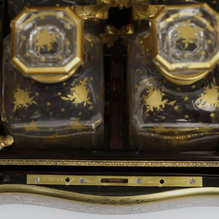 CARRIAGE CAVE À LIQUEUR BY TAHAN IN THE NAPOLEON III STYLE. FRANCE, THIRD QUARTER OF THE 19TH CENTURY