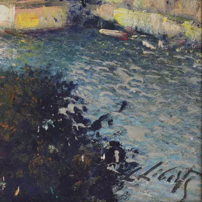 Лудольф Либертс (1895–1959) Набережная Сены. 