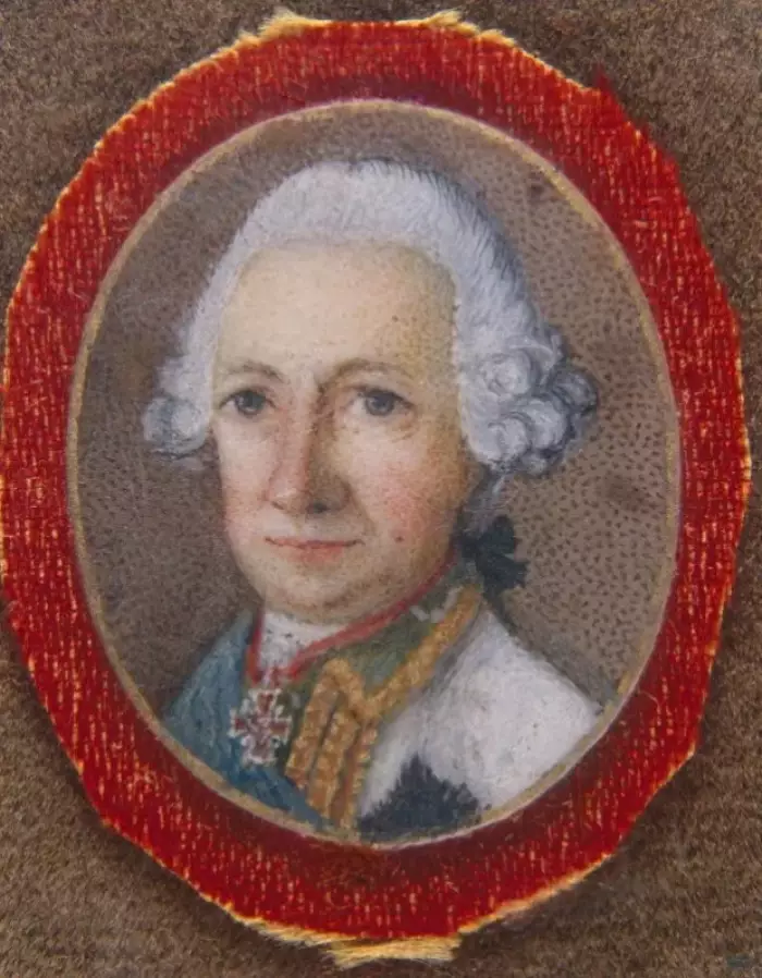 TABATIÈRE EN OR AVEC PORTRAIT DE LAMIRAL SEMION IVANOVITCH MORDVINOV. SAINT-PÉTERSBOURG, DAVID RUDOLPH, RUSSIE, ANNÉES 1780.