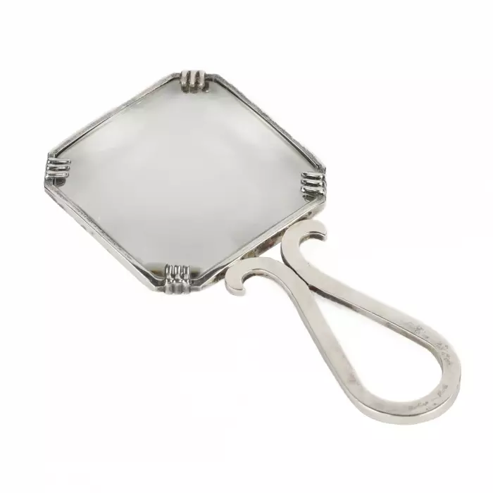 Rare loupe CARTIER en argent. France 20ème siècle. 