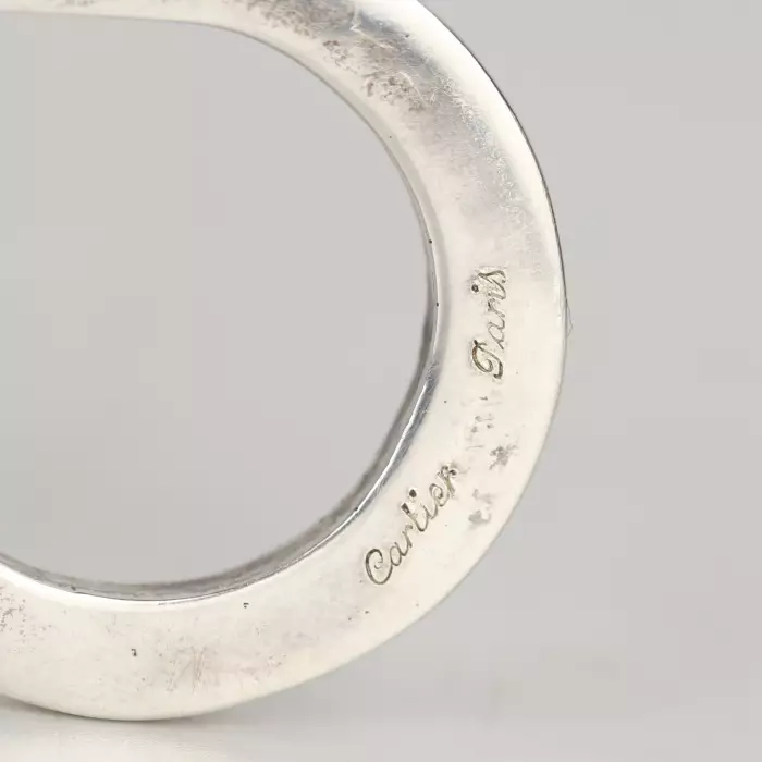Rare loupe CARTIER en argent. France 20ème siècle. 