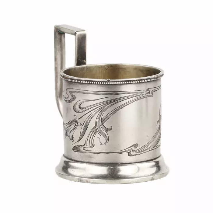 Silver coaster. Lyubavin. St. Petersburg 1896-1903 
