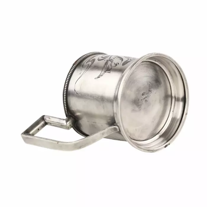 Silver coaster. Lyubavin. St. Petersburg 1896-1903 