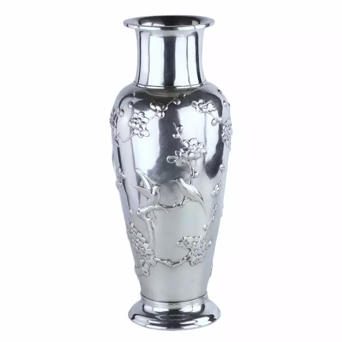 SILVER VASE IN JAPANESE STYLE, TIFFANY & CO., USA, 1928