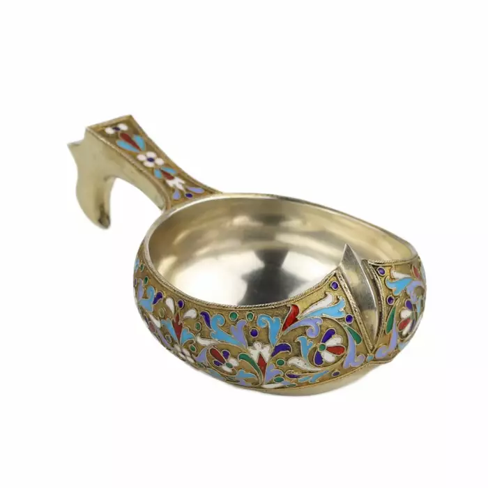 Русский серебряный ковш. Струлев Н.Ф. 1896г.