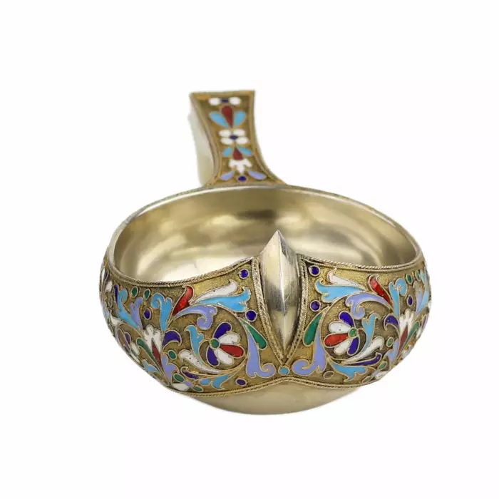 Русский серебряный ковш. Струлев Н.Ф. 1896г.