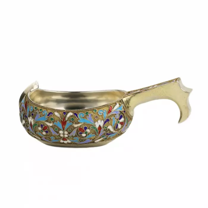 Русский серебряный ковш. Струлев Н.Ф. 1896г.
