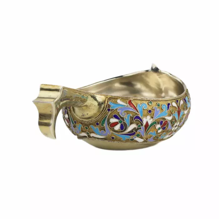 Русский серебряный ковш. Струлев Н.Ф. 1896г.