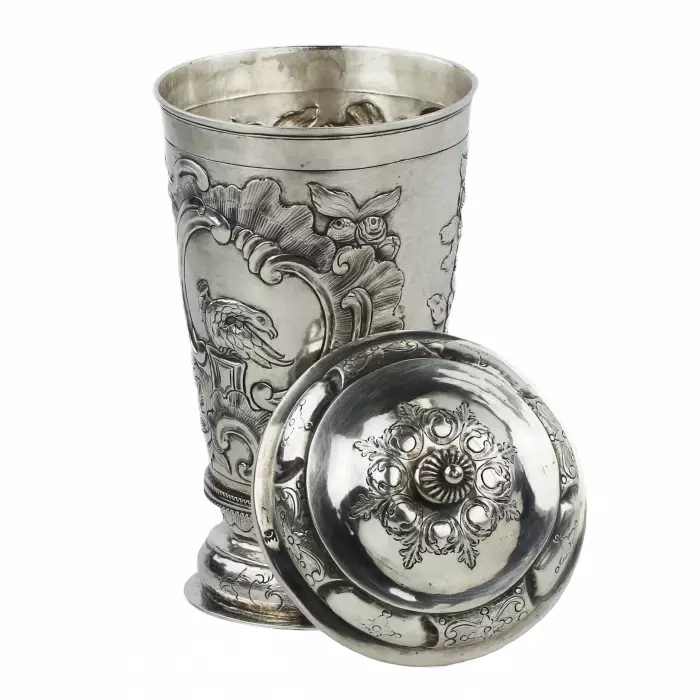 Coupe russe en argent. Moscou 1764. 